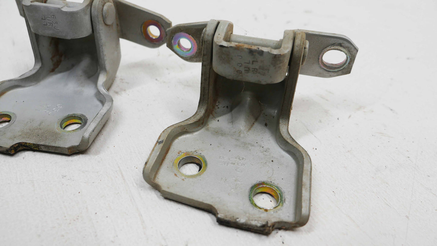 Front Door Hinges Top and Bottom - Silver Z2S - Fits Suzuki Swift EZ 2004-2011