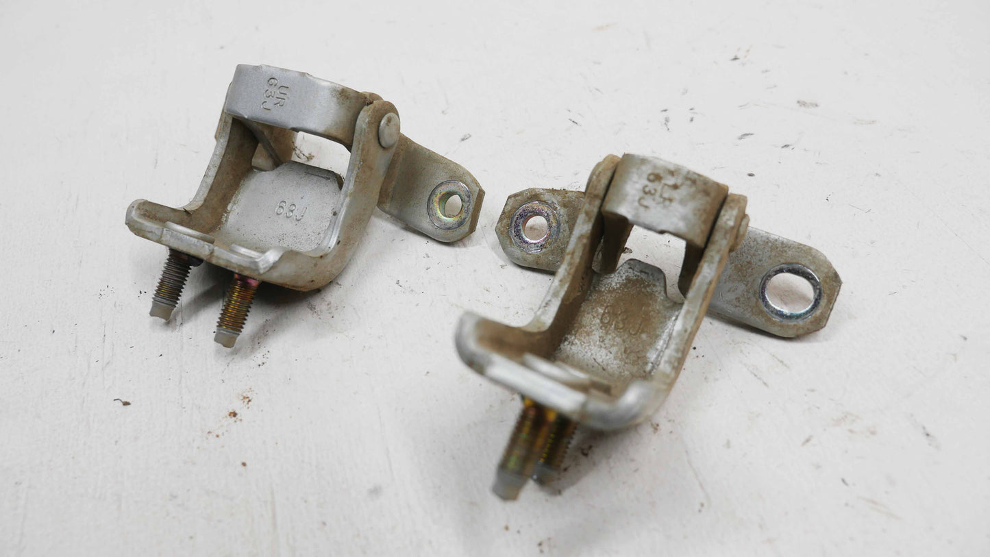 Rear Door Hinges Top and Bottom - Silver Z2S - Fits Suzuki Swift EZ 2004-2011