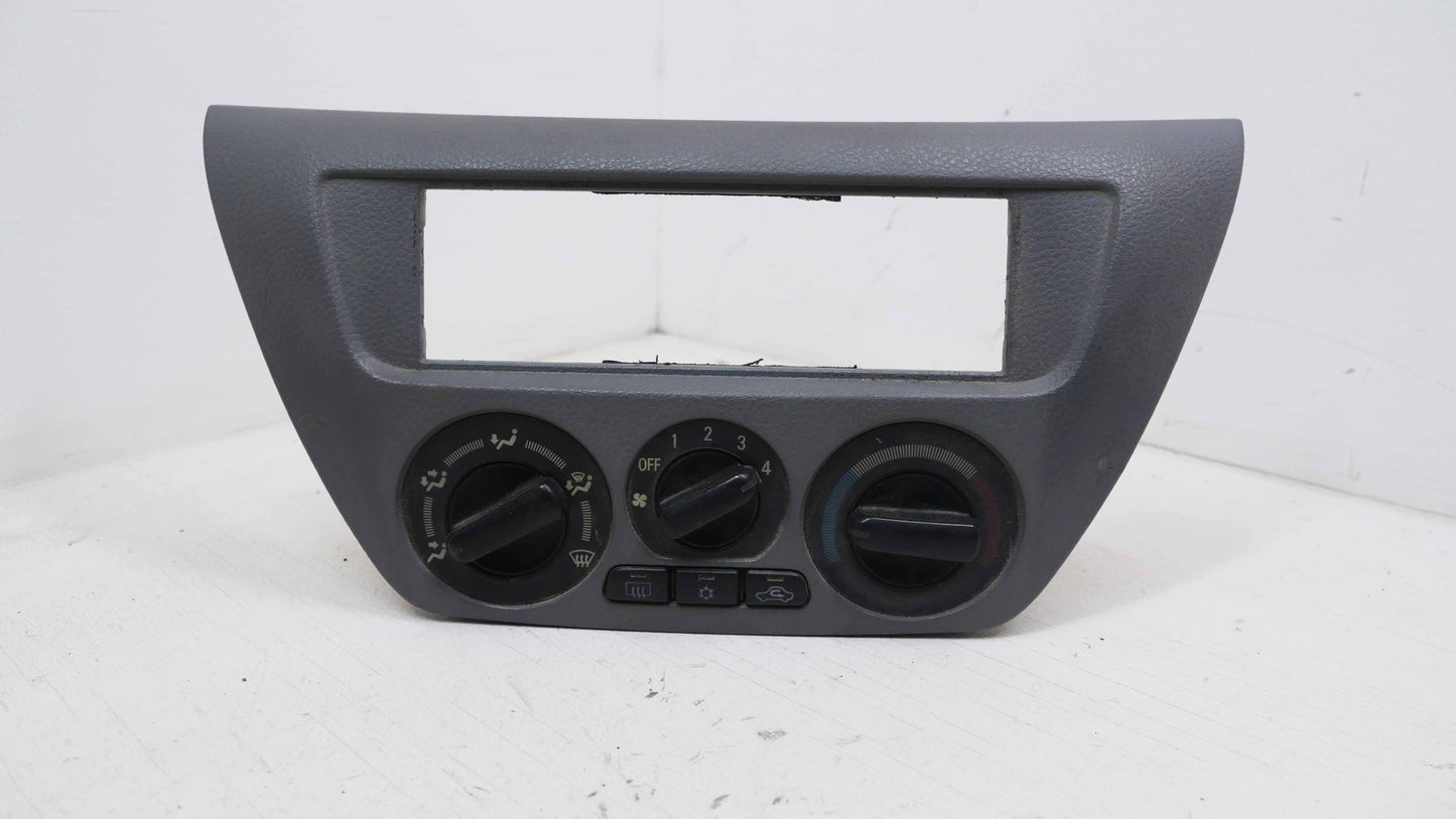 Heater Climate Control Unit and Surround Light Grey - Fits Mitsubishi Lancer CS-ES Sedan 2002-2007