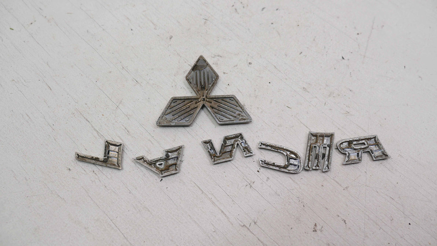 Boot Badges - Fits Mitsubishi Lancer CS-ES Sedan 2002-2007