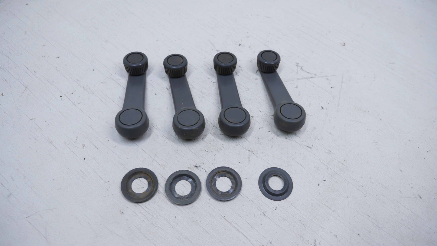 4 x Window Winders Grey - Fits Ford Courier GL-PH 4x4 1998-2006
