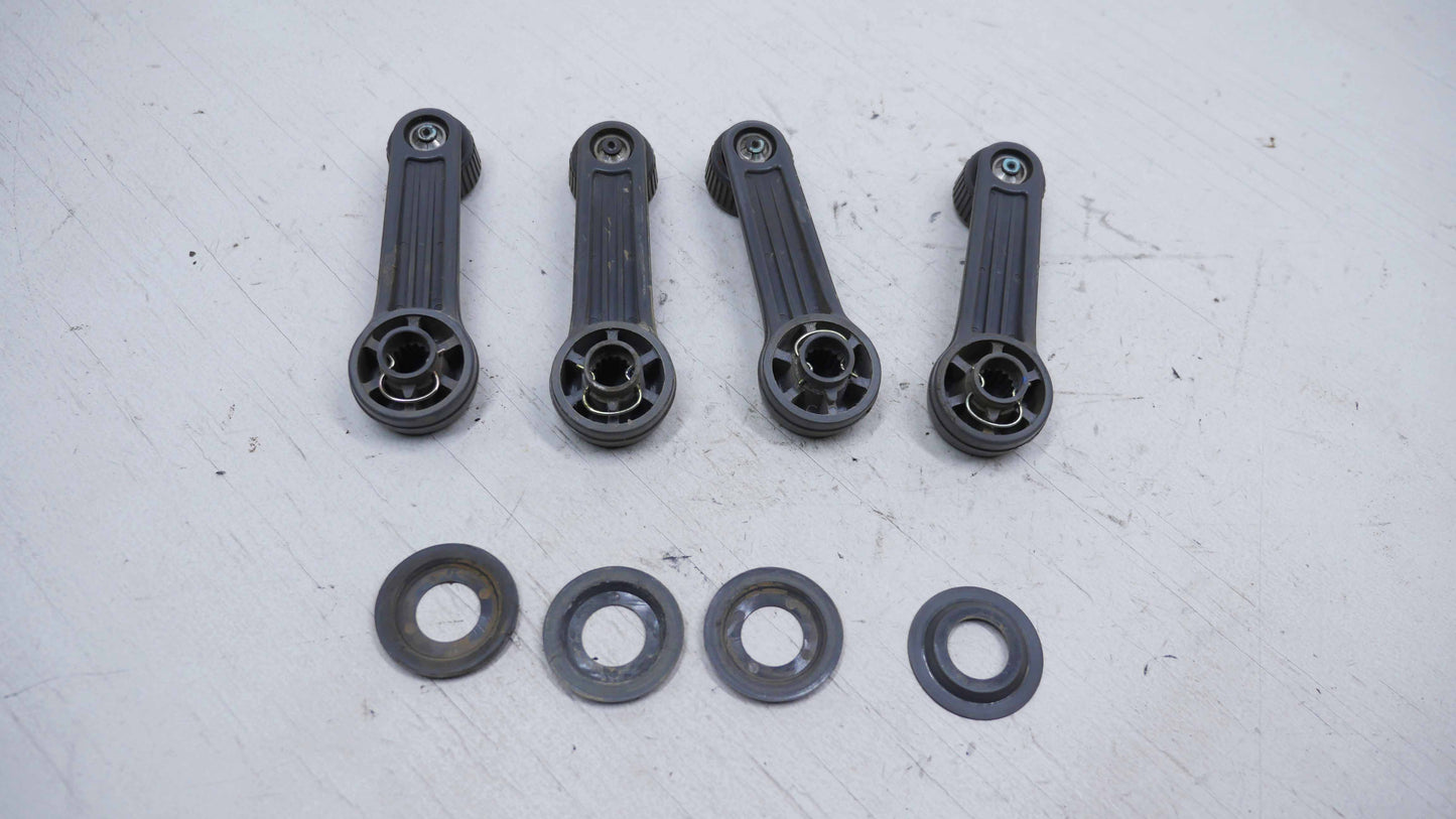 4 x Window Winders Grey - Fits Ford Courier GL-PH 4x4 1998-2006