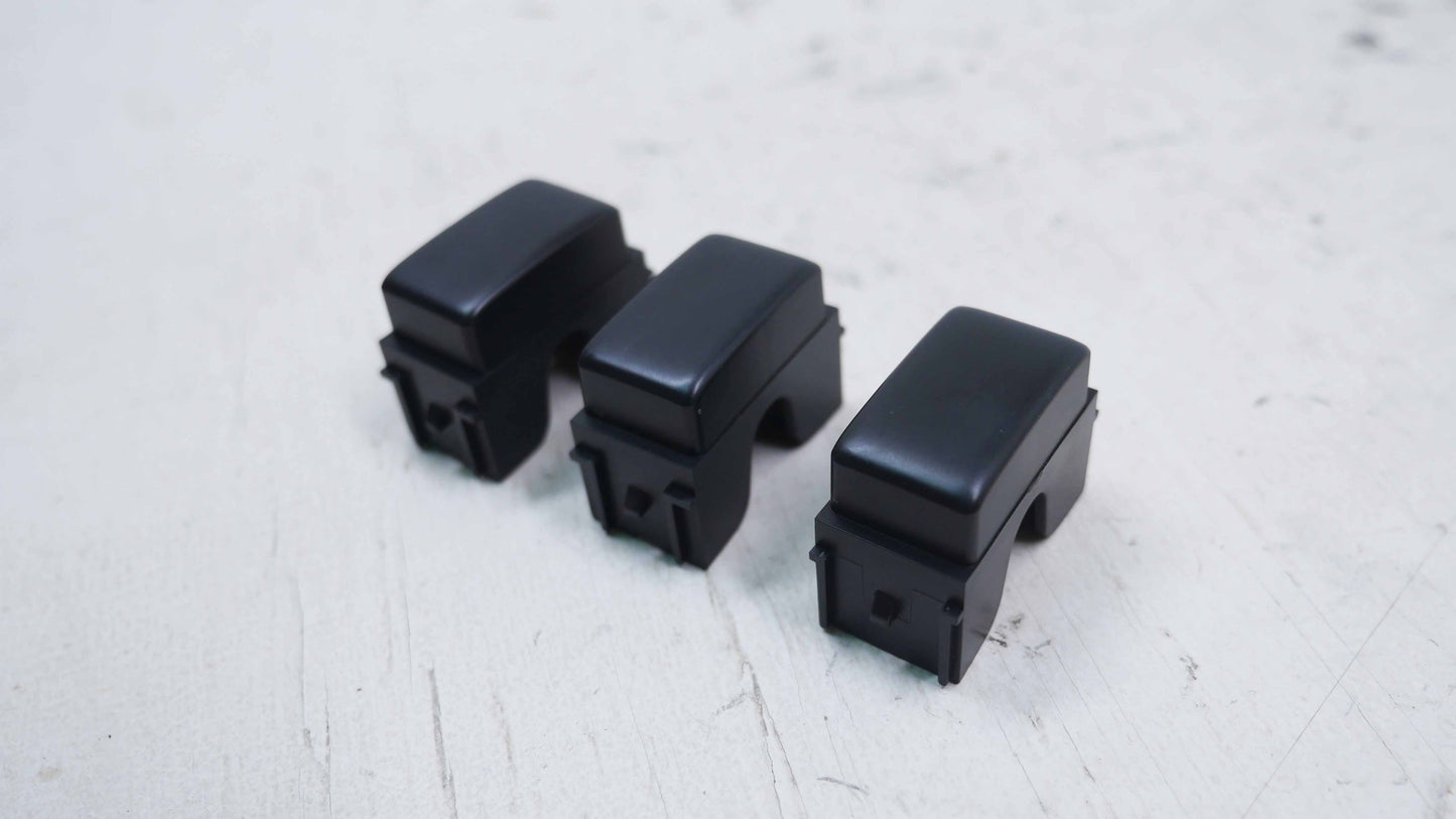 3 x Dash Button Cover Trims - Fits Nissan X-Trail T30 2001-2007