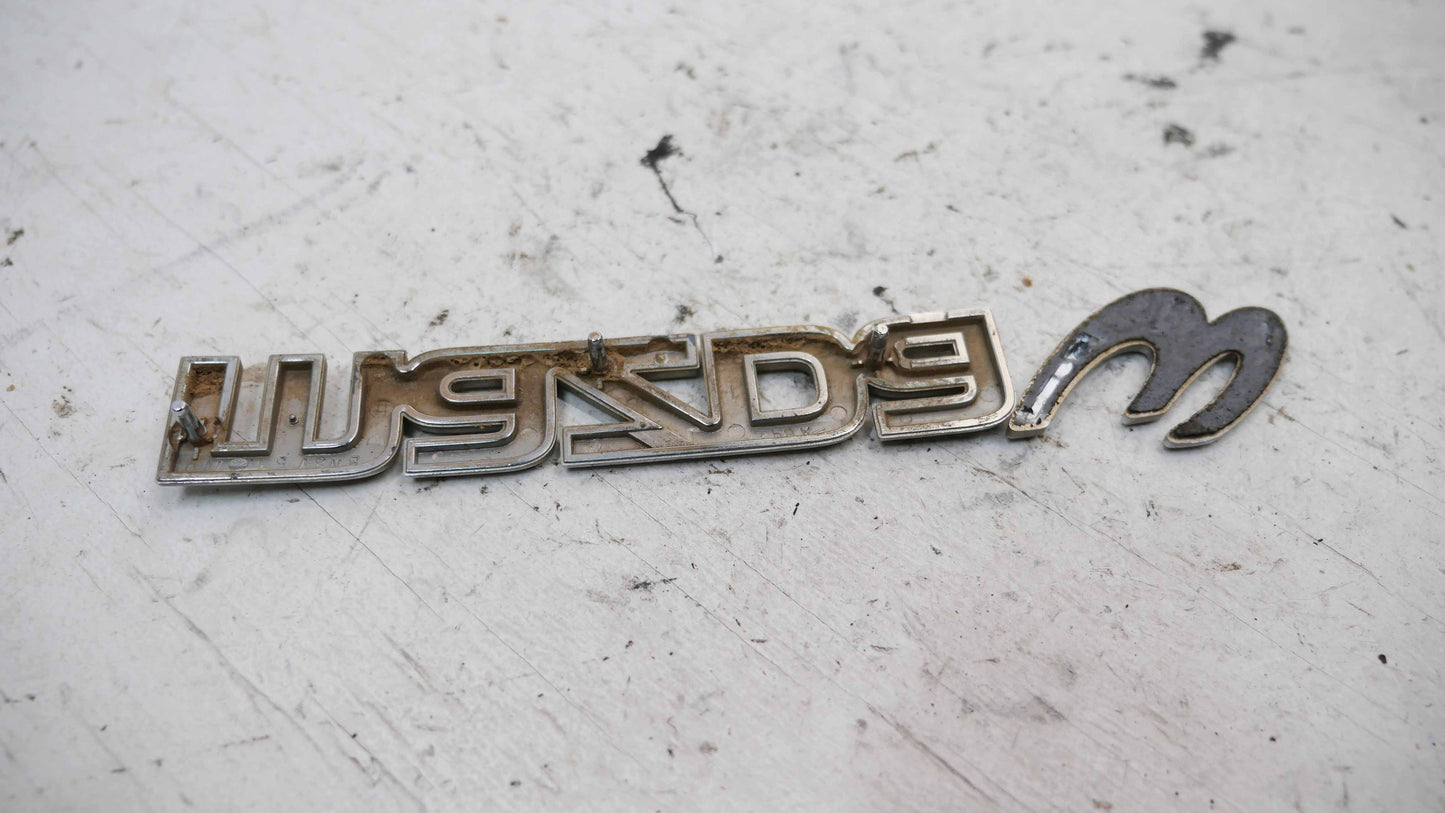 Sedan Boot Logo Badge Mazda 3 - Fits Mazda 3 BK SP23 2003-2009