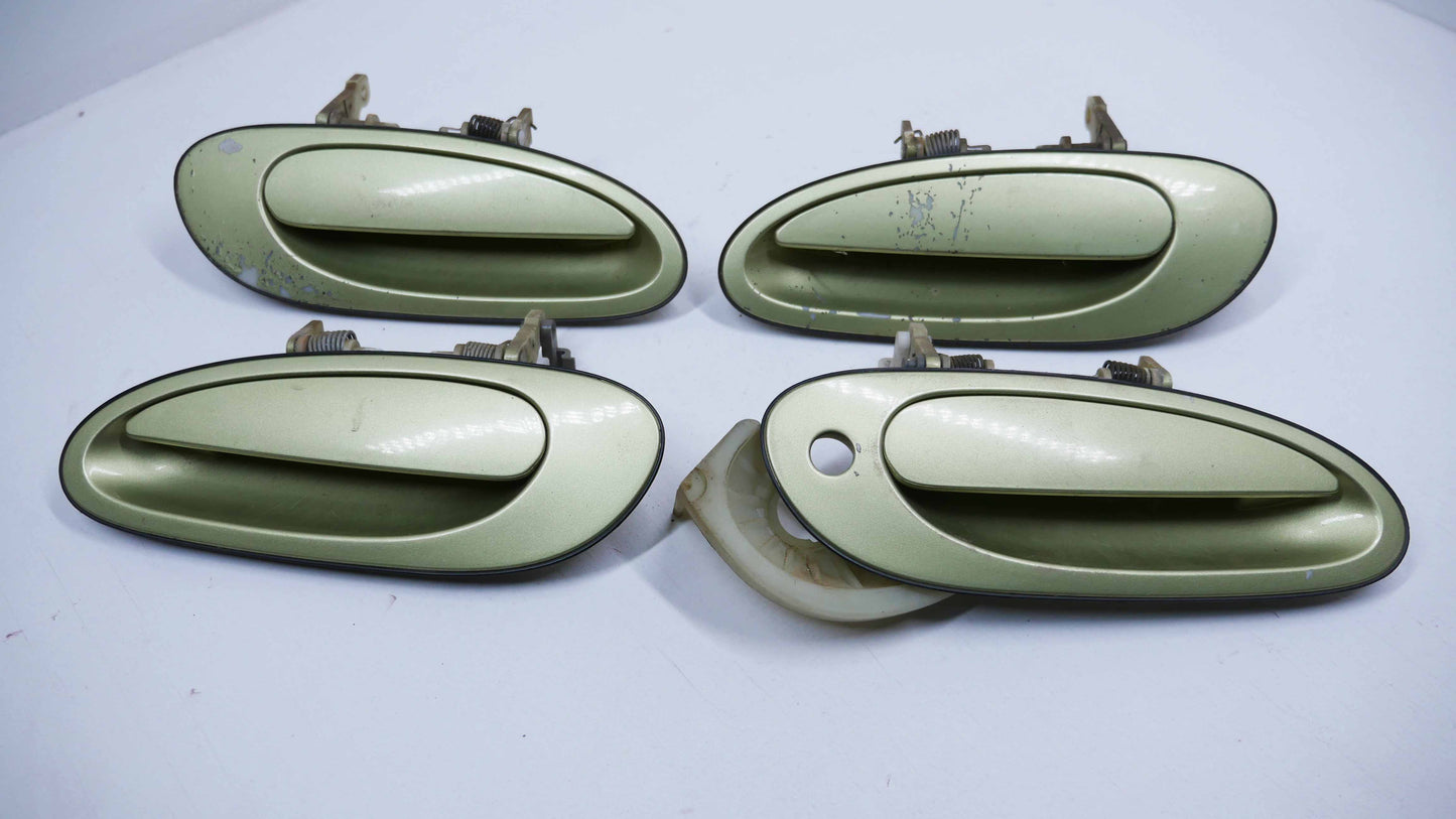 Exterior Door Handle Set ZQ Green - Fits Ford Falcon BA 2002-2005