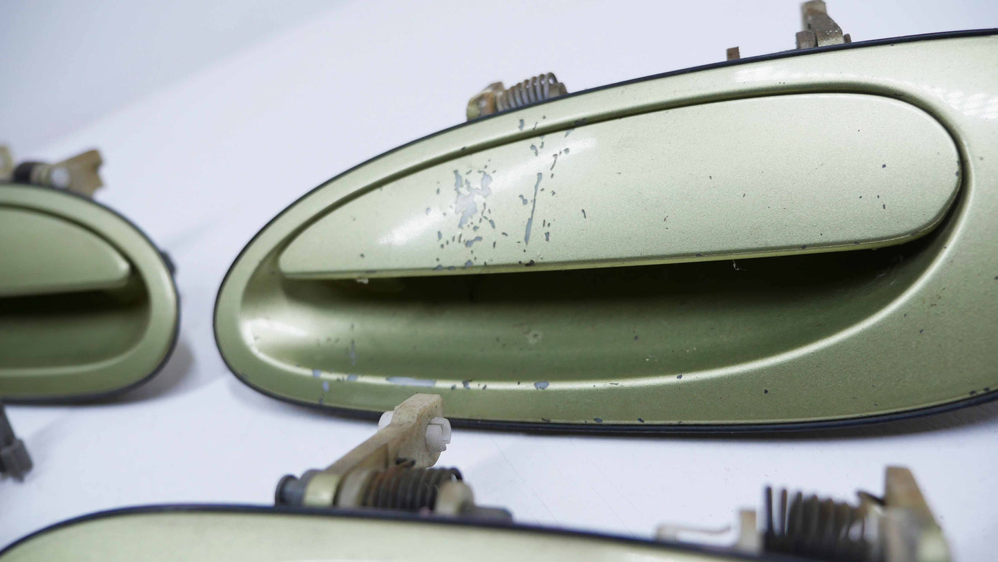 Exterior Door Handle Set ZQ Green - Fits Ford Falcon BA 2002-2005
