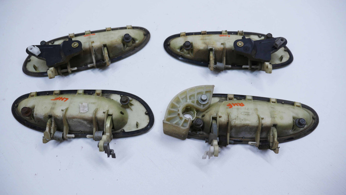 Exterior Door Handle Set ZQ Green - Fits Ford Falcon BA 2002-2005