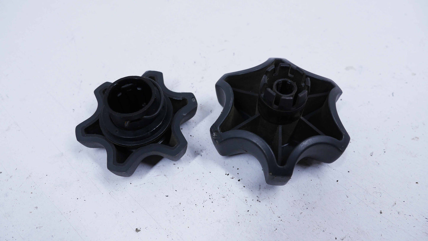 Front Seat Adjustment Knobs Grey - Fits Holden Commodore VT 1997-2000