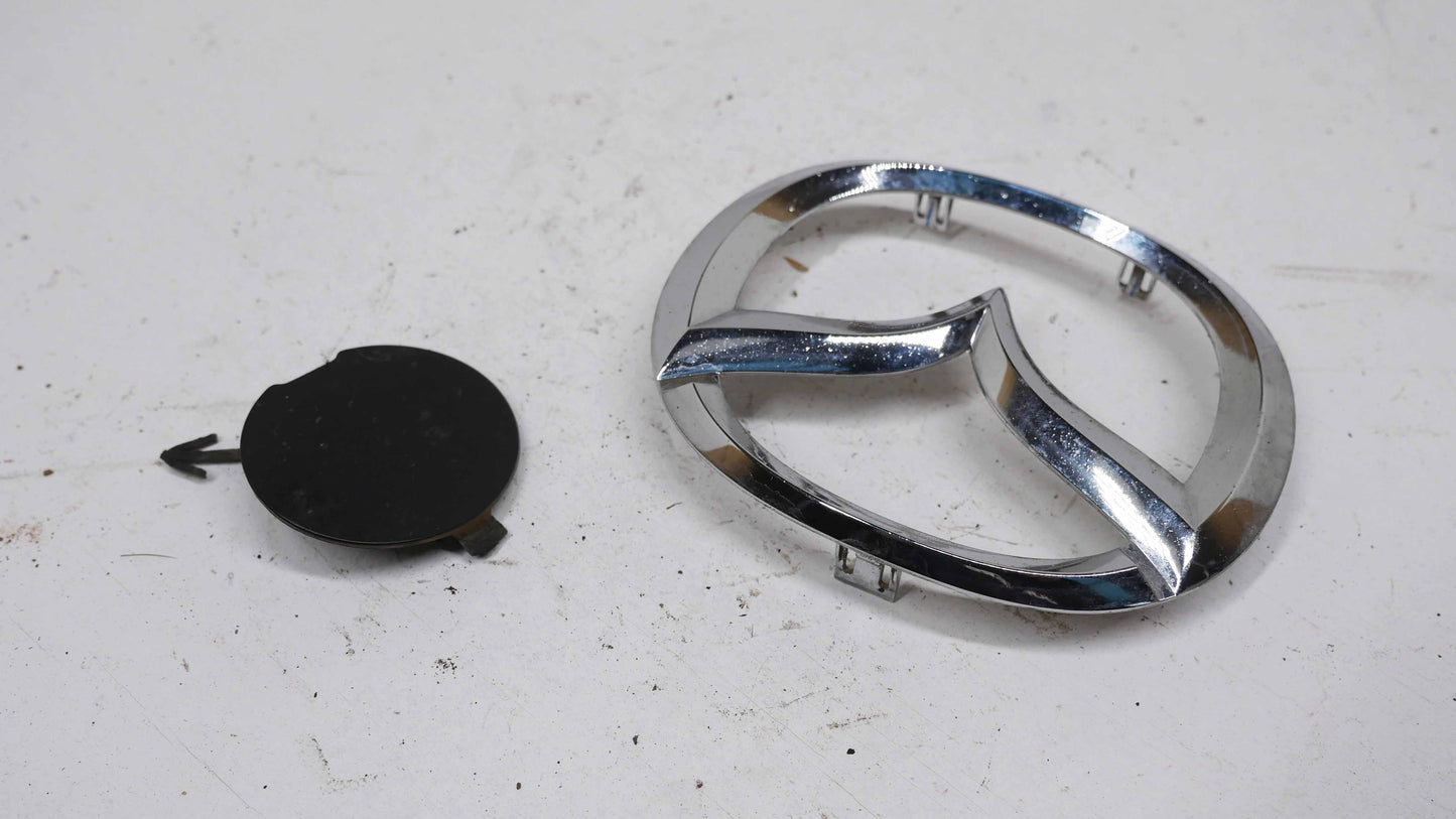 Front Bar Badge and Tow Point Cover - Fits Mazda 3 BK SP23 2003-2009