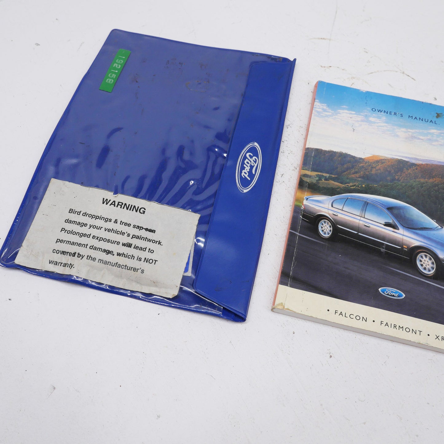 Owners Manual AU3 - Fits Ford Falcon AU SR 1998-2002