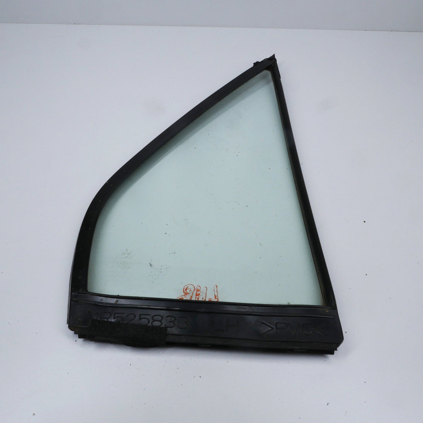 LH Rear Door Quarter Glass and Rubber - Fits Mitsubishi Lancer CS Facelift 2002-2007
