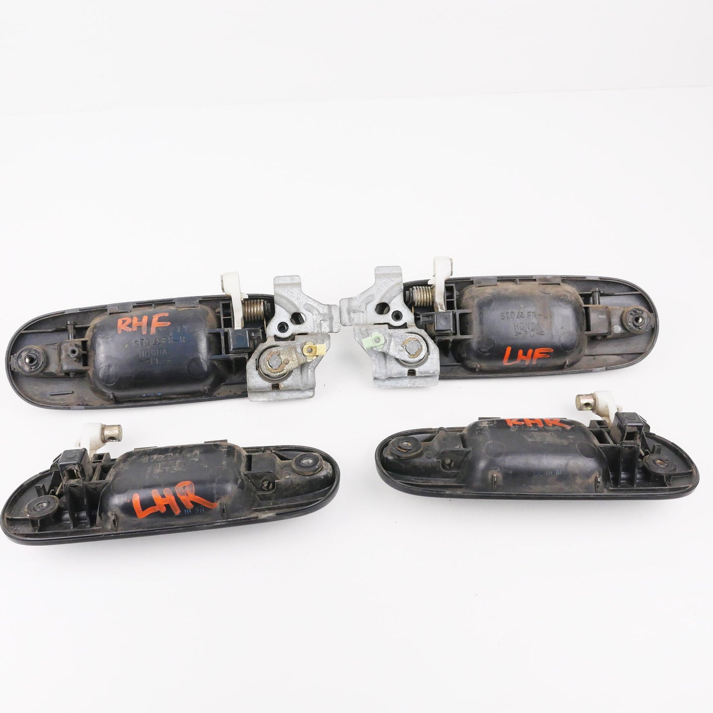 Exterior Door Handle Set Black - Fits Honda RD1 SUV Gen1 1997-2001