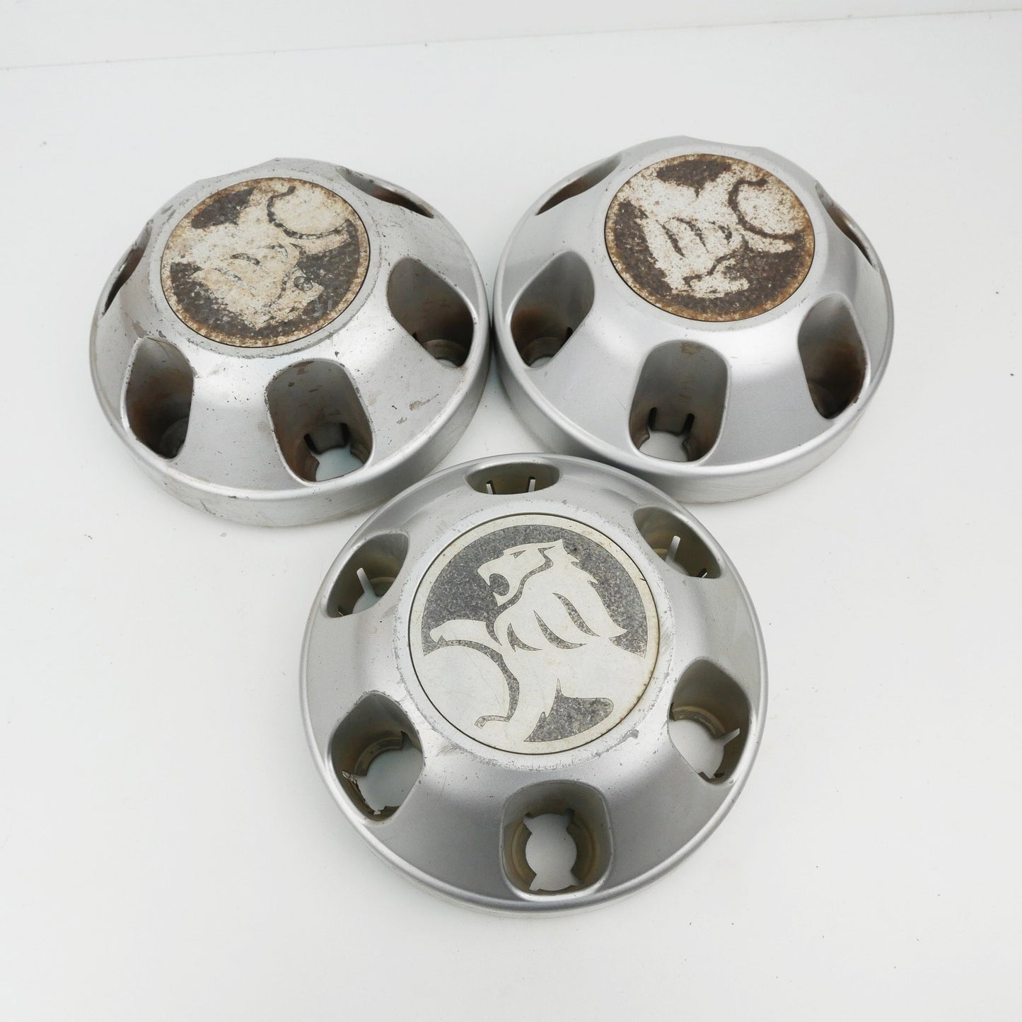 3 x Holden Rodeo Hub Caps 3.0l 4JH1 - Fits Holden Rodeo RA 4X4 4JH1 LX 2003-2008