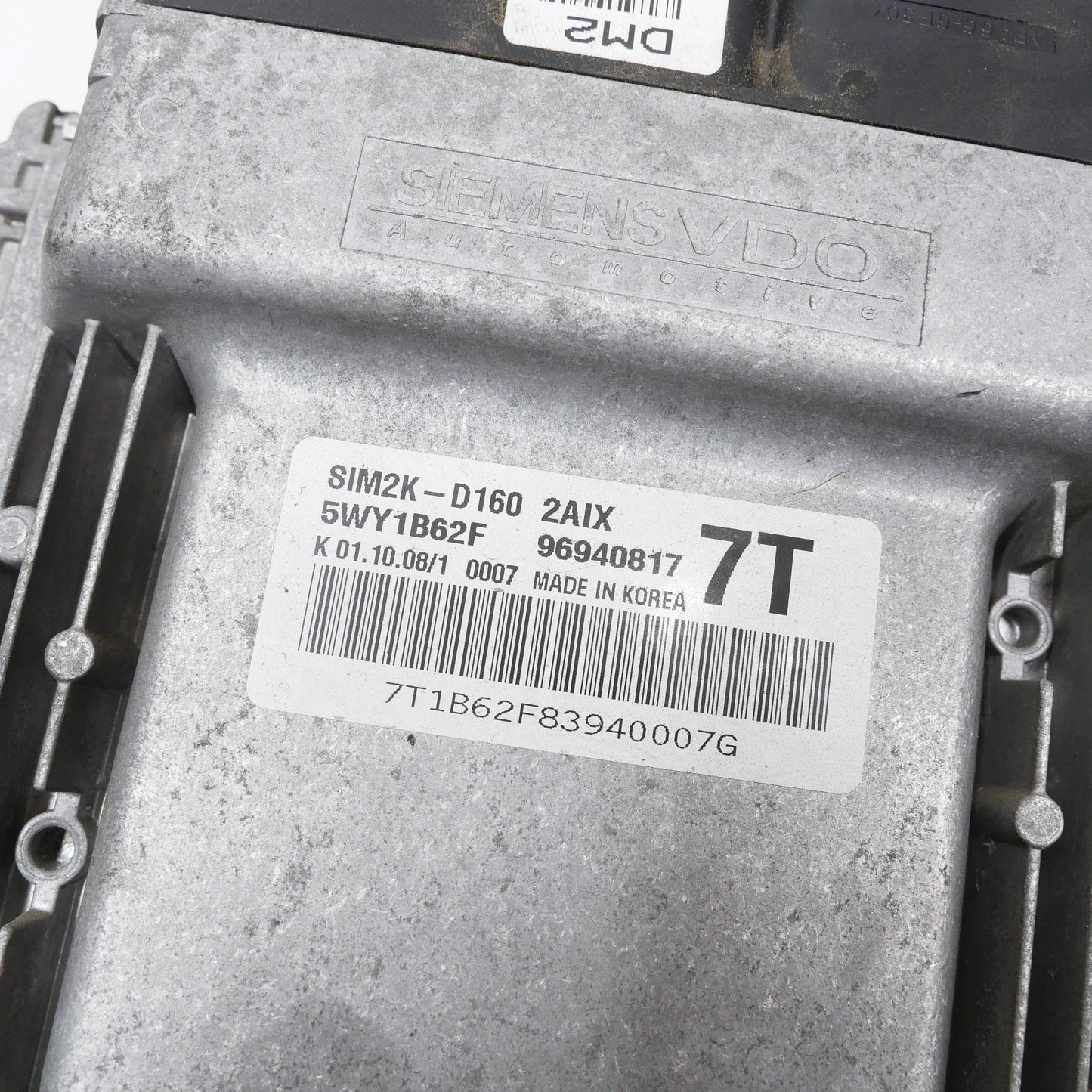 ECU 2.5L Petrol Automatic SIM2K-D160 5WY1B62F - Fits Holden Epica EP CDX 2.5L 2007-2011
