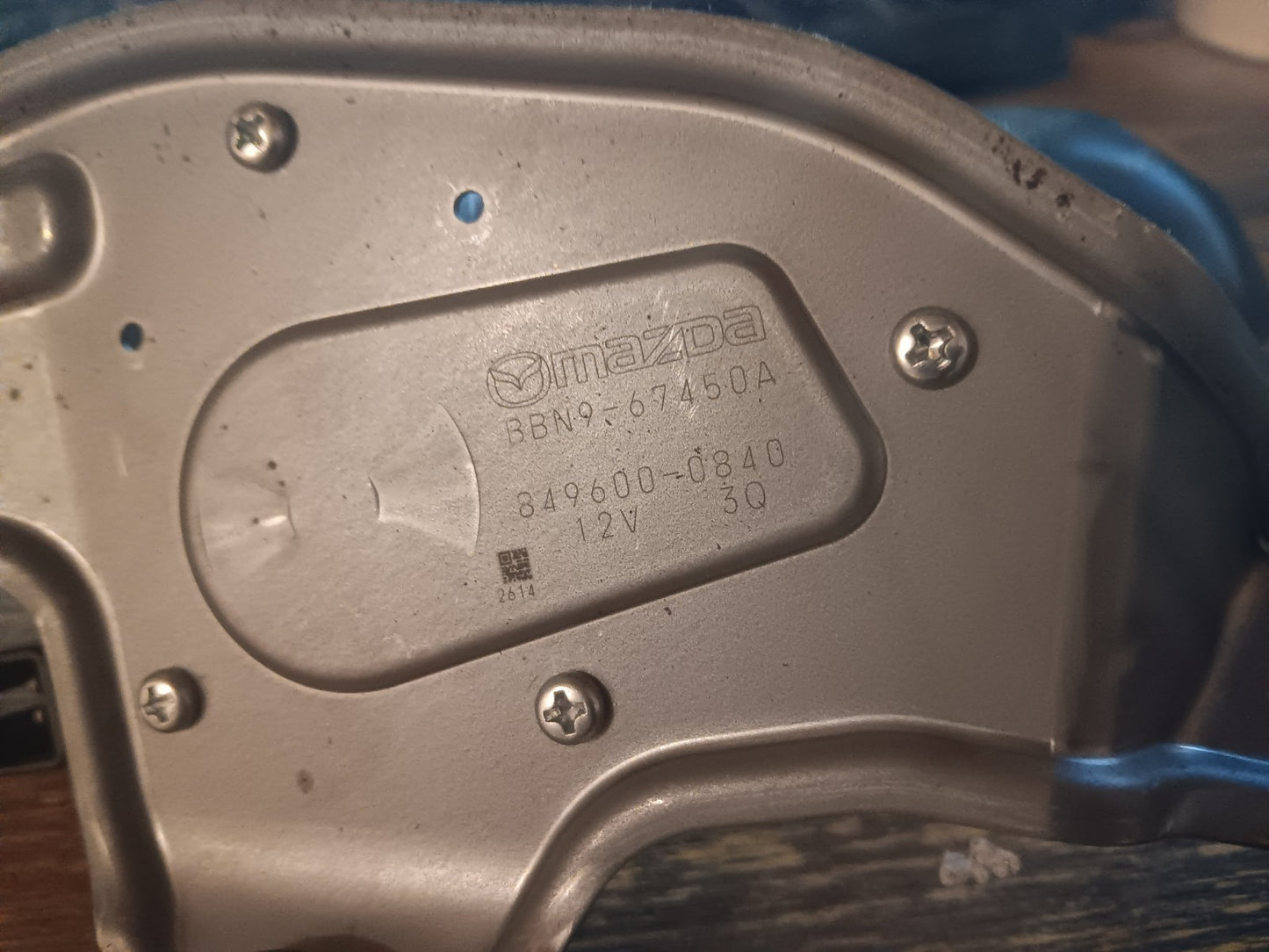 Hatch Back Rear Wiper Motor - Fits Mazda 3 BL 2010-2013