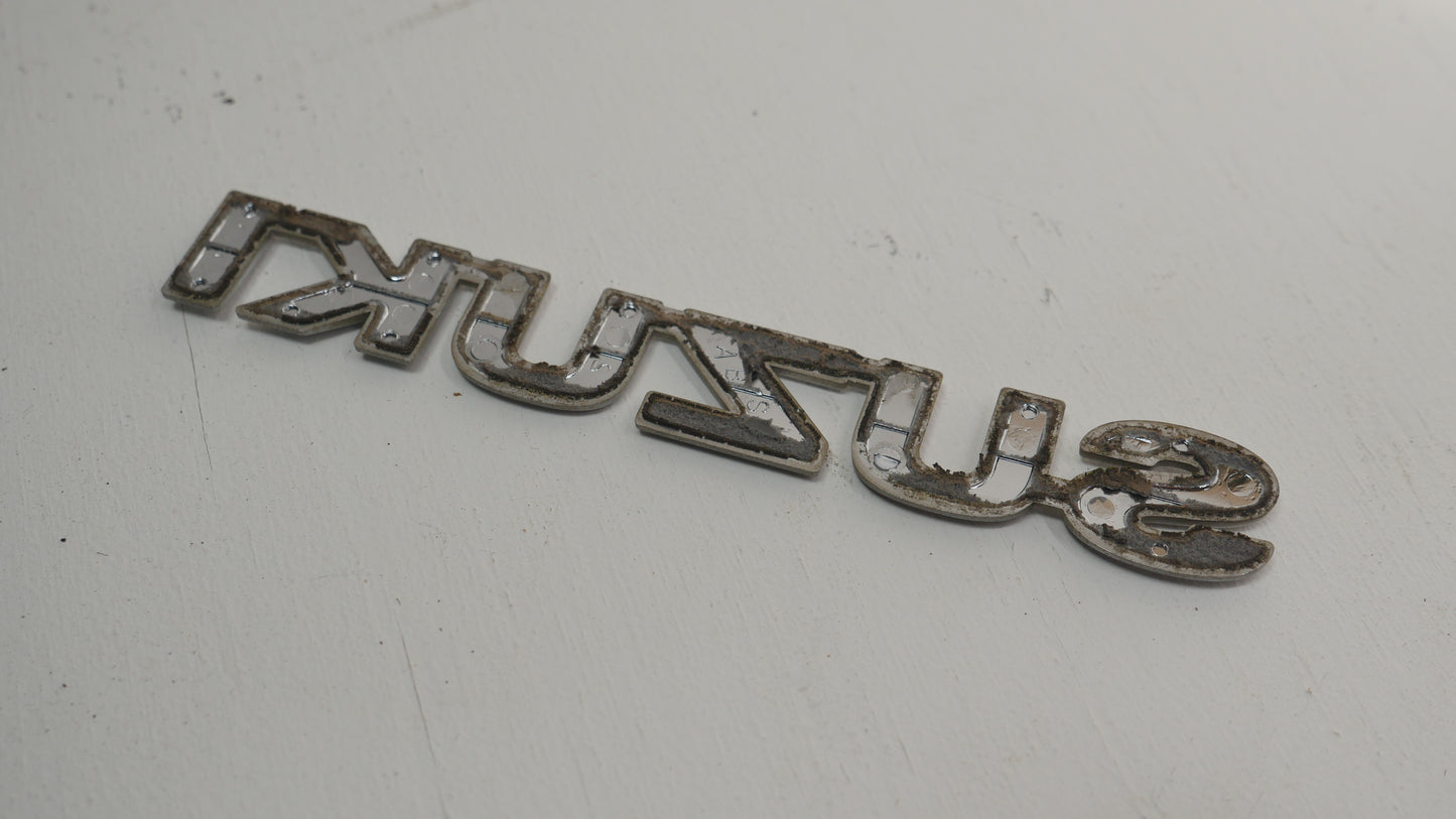 Suzuki Boot Badge - Fits Suzuki Swift EZ 2004-2011