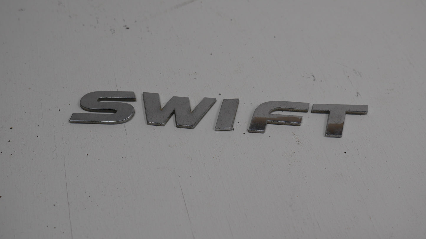 Swift Boot Badge - Fits Suzuki Swift EZ 2004-2011
