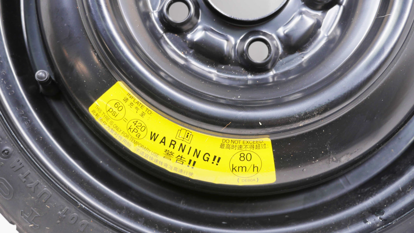 Spare Wheel - Fits Mazda 3 BL 2010-2013