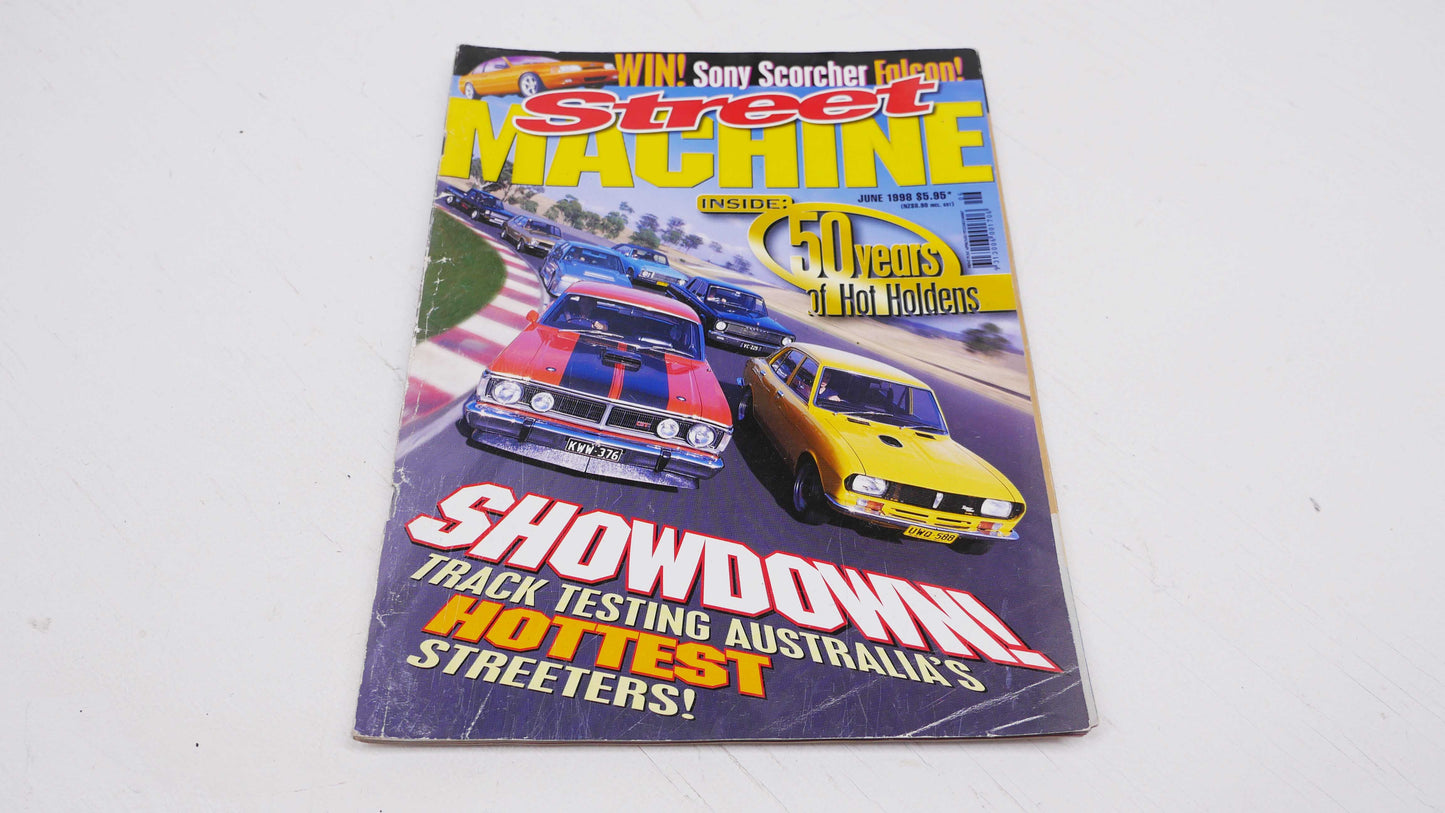 June 98 - Vintage Street Machine Magazine