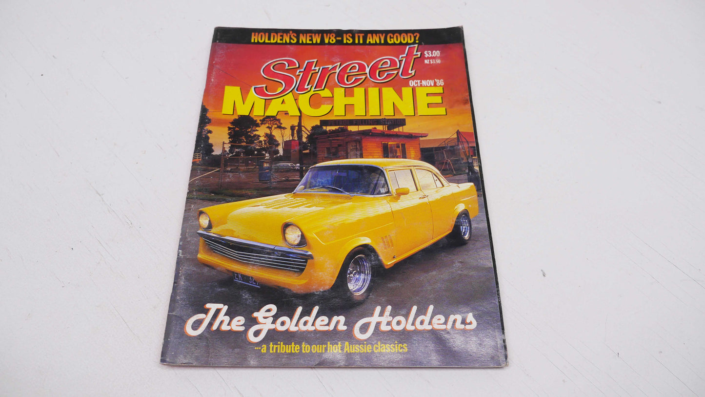 Oct-Nov 86 - Vintage Street Machine Magazine