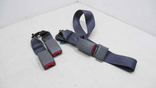 Rear Seat Belt Buckles Light Grey/Blue - Fits Mitsubishi Lancer CS-ES Sedan 2002-2007