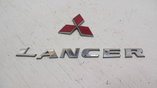 Boot Badges - Fits Mitsubishi Lancer CS-ES Sedan 2002-2007