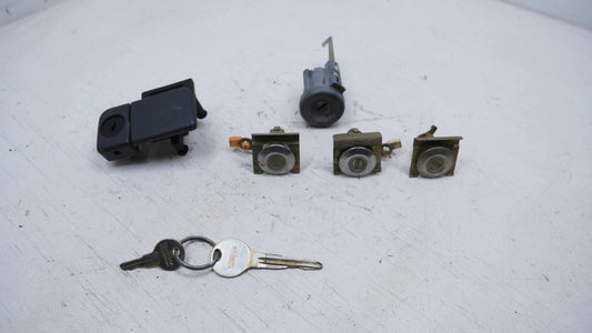 Lock Set Doors, Fuel Flap, Glovebox - Fits Ford Courier GL-PH 4x4 1998-2006
