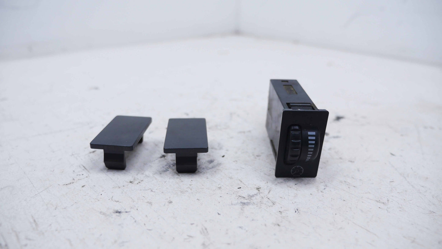 Dash Instrument Cluster Dimmer Switch and Dash Button Covers - Fits Daihatsu Charade G200RS 1993-1996