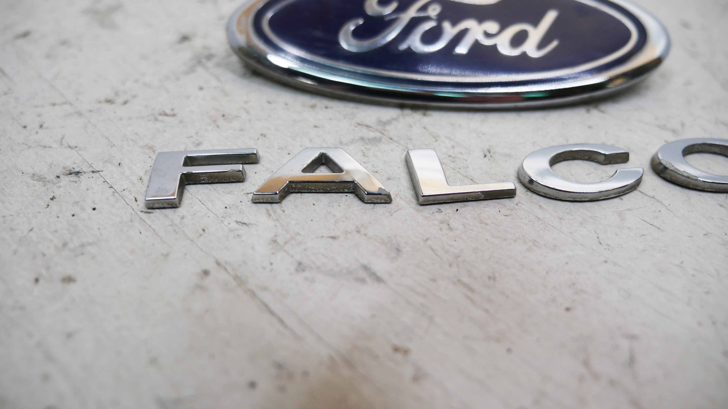 Boot Badges Logo and Falcon - Fits Ford Falcon BA 2002-2005