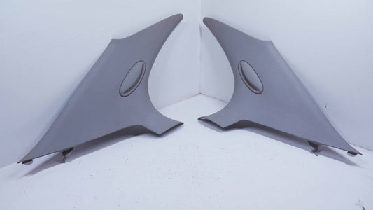 LH-RH C Pillar Plastic Seatbelt Trim Grey - Fits Ford Falcon AU 1998-2002