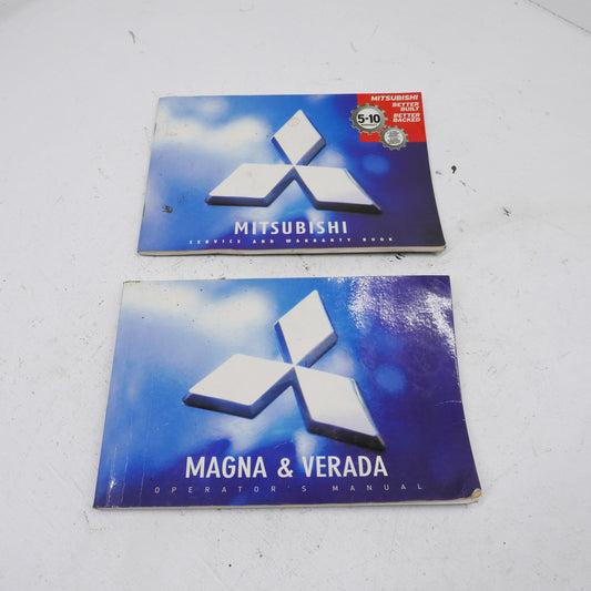 Owners Manual and Service Book - Fits Mitsubishi Magna ES TL-TW 2003-2005