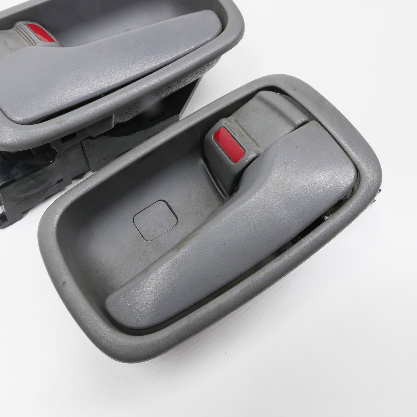 Front Interior Door Handles Grey - Fits Mitsubishi Lancer CS Facelift 2002-2007