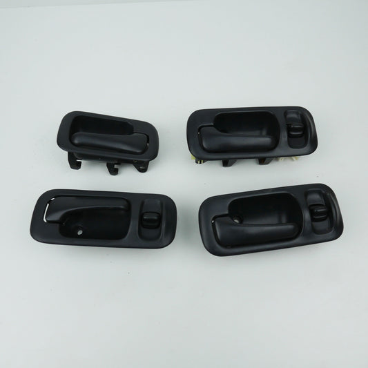 Door Handle Set Interior Black - Fits Honda CRV RD1 SUV Gen1 1997-2001
