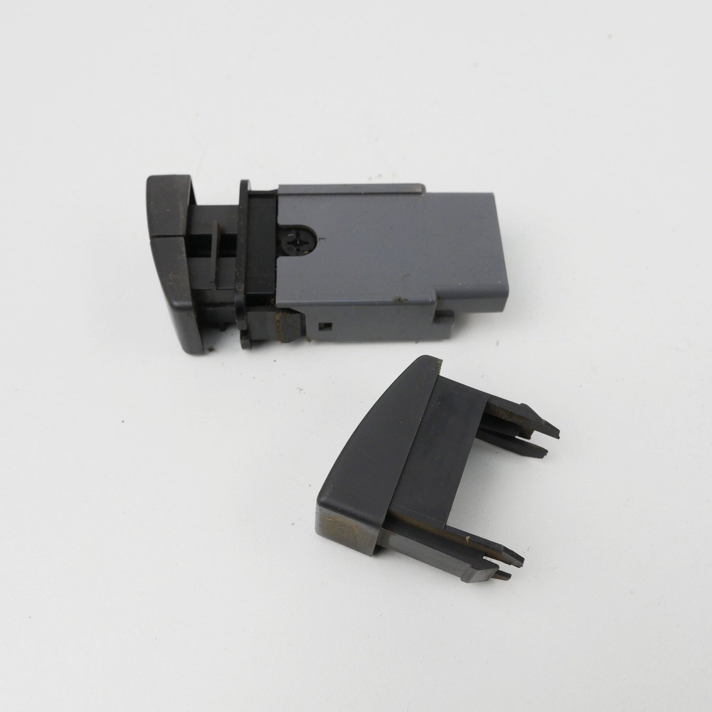 Door Lock Switch and Button Cover Blank Grey - Fits Holden Rodeo RA 4X4 4JH1 LX 2003-2008