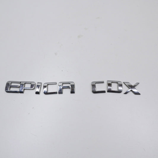 Boot Badge Lettering Epica CDX - Fits Holden Epica EP CDX 2.5L 2007-2011