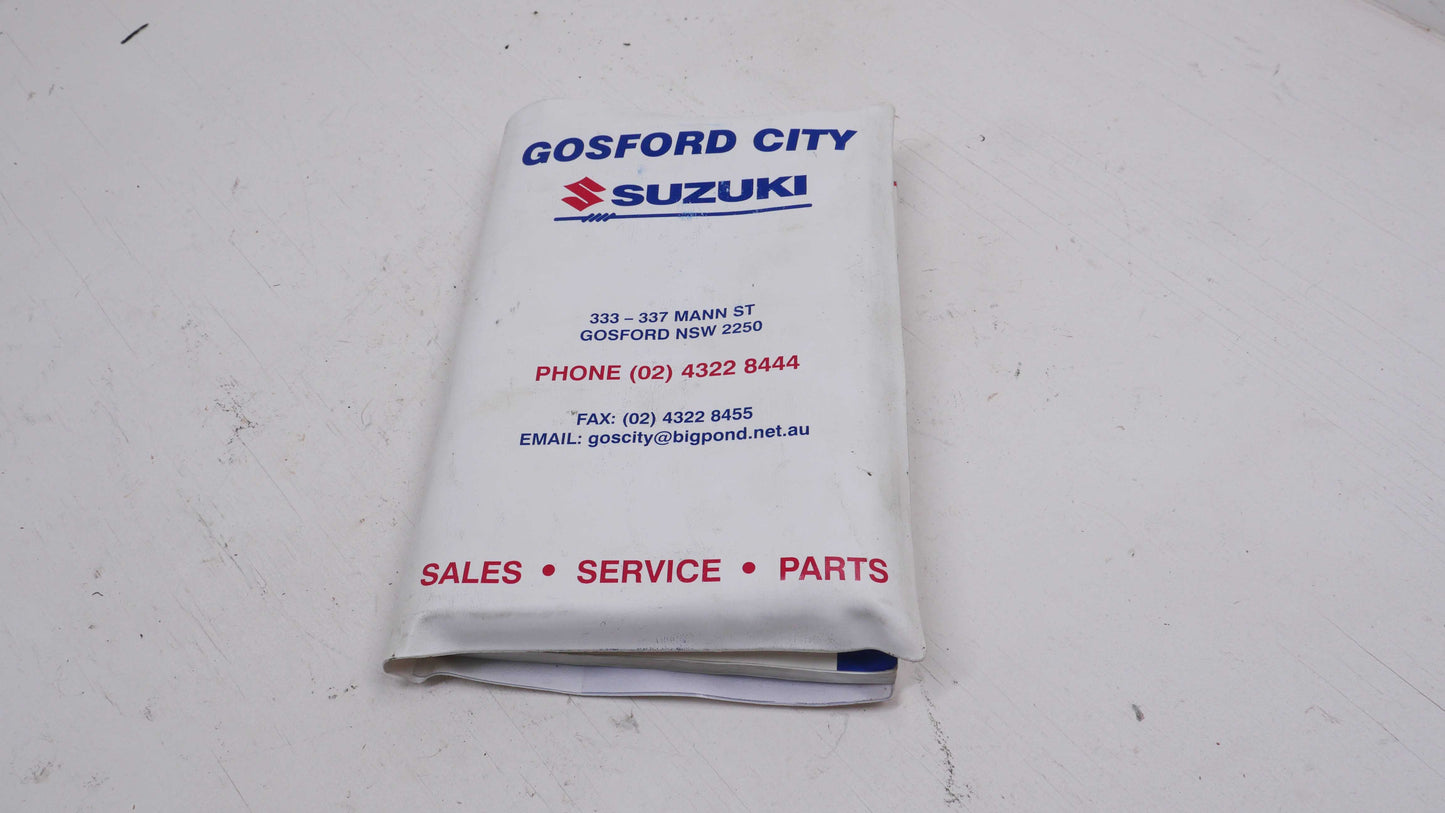 Owners Manual - Fits Suzuki Swift EZ 2004-2011